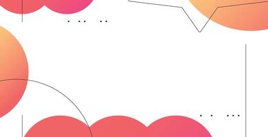 Abstract Modern Gradient Background. Minimal Templates with Clean Lines and Shapes vector