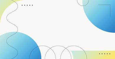 Minimal Gradient Templates. Abstract Modern Background with Clean Lines vector