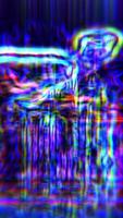 Neon Glitch Data Flow Loop video