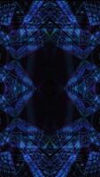 Neon Kaleidoscope Futuristic Technology Loop video