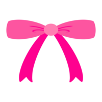 Illustration of a cute little dark pink bow that conveys femininity, elegance, and happiness. Bows can symbolize celebration, decoration, and are also suitable for creative projects. png