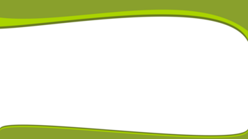 a presentation template with an artistic shape and enriched with green. suitable for presentations and various other graphic needs png