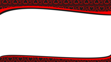 a presentation template with an artistic shape and enriched with elegant red love themed. suitable for presentations and various other graphic needs png