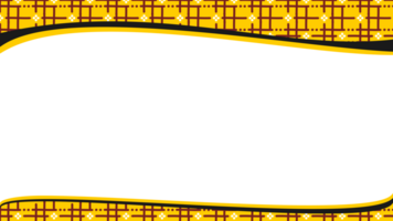 a presentation template with an artistic shape and enriched with artistic yellow art. suitable for presentations and various other graphic needs png