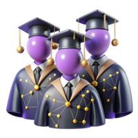 Global Network of Graduates Collaboration and Achievement png