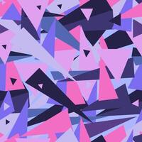 Seamless geometric pattern with triangles Background. vector
