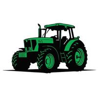 Functional Tractor Illustrations Bold and Simple Perfect for Agricultural Branding and Farm-Themed Projects vector