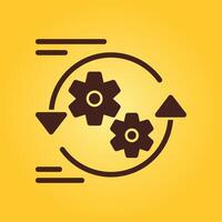 Optimization trendy creative beautiful abstract illustration colorful useful design vector