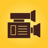 Camera trendy creative beautiful abstract illustration colorful useful design vector