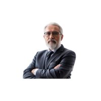 A man with a beard and glasses is standing png