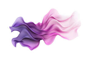 Abstract purple and pink flowing waves creating a dreamy, soft, and elegant backdrop, perfect for modern design projects and artistic inspirations. png