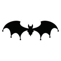 Flying Bat Trio Connected by a Gothic Ornament Style vector
