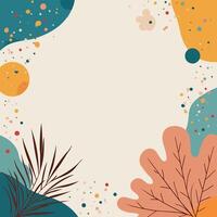 a colorful background with a colorful pattern vector