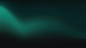 Emerald green wave gradient background vector