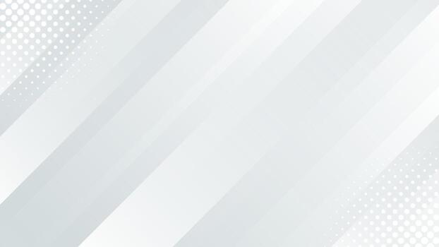 White-gray abstract dynamic background with halftone. Diagonal stripes texture. Modern futuristic wallpaper vector