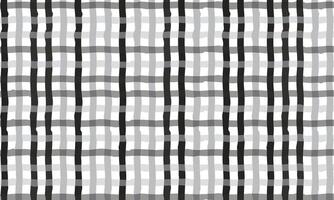Abstract Black and White Plaid Pattern with Soft Gradients vector