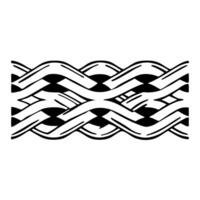 Creative Line Pattern with Minimal Silhouette Texture for Textile vector