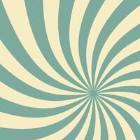 Sunlight retro horizontal background. Pale blue and beige color burst background. vector