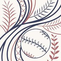 Seamless Linear Pattern for Textile Art and Modern Interior Design Background vector
