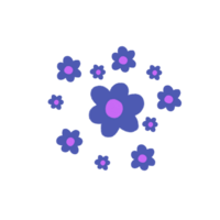 flowers purple trasnparent background png