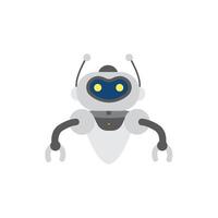 Robot chatbot, AI in science and business, Technology and engineering concept. vector