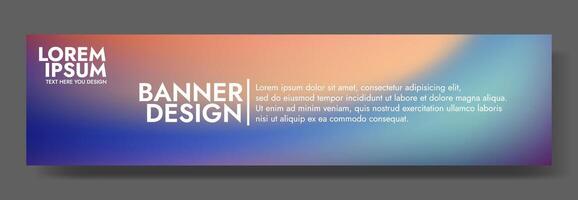 a blurred background with a pastel gradient color vector