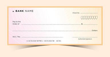 Subtle check design with an orange pastel background and professional clean lines, perfect for official use vector