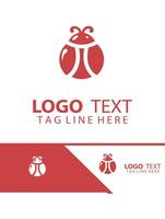 Twinkle Bug Ladybug logo vector