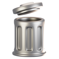3d rendering general user interface icon concept. 3d render delete icon png