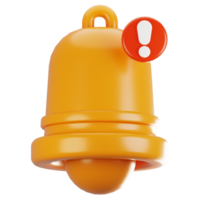 3d rendering general user interface icon concept. 3d render notification icon png