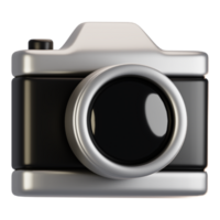 3d rendering general user interface icon concept. 3d render camera icon png