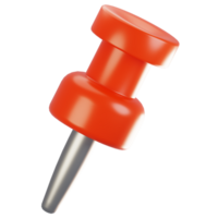 3d rendering general user interface icon concept. 3d render pin icon png