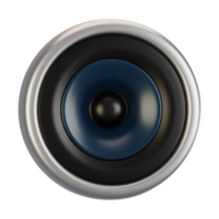3d rendering general user interface icon concept. 3d render sound icon png