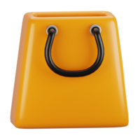3d rendering general user interface icon concept. 3d render shop icon png
