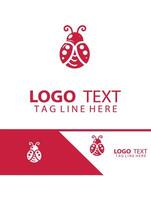 Dazzle Bug Ladybug logo vector