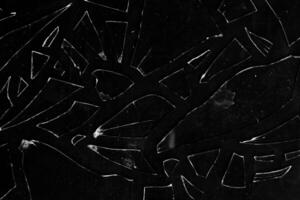 Abstract broken glass texture overlay for background photo