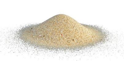 Dune of sand isolated element photo