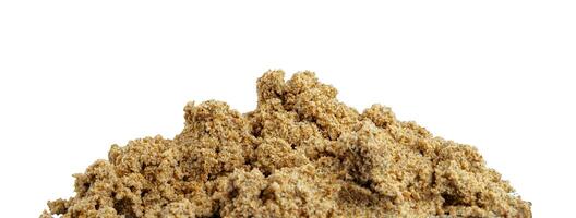 Heap of sand isolated element photo