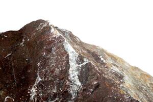 Beautiful rock mountain isolated element photo