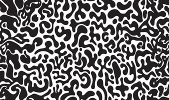 A black and white pattern with lots of wavy lines vector