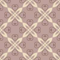 Classic Simple Floral Seamless Pattern Traditional With Elegant And Minimal. vector