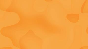 Orange abstract background with fluid wavy shapes, ideal for dynamic design projects, vibrant branding, modern artwork, and creative presentations. video