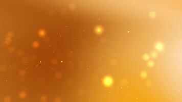Golden background with scattered bright lights and tiny sparkles, ideal for festive designs, decorative backgrounds, luxury branding, and elegant themes. video