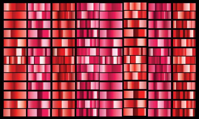 Red chrome gradient setpatterntemplatelove