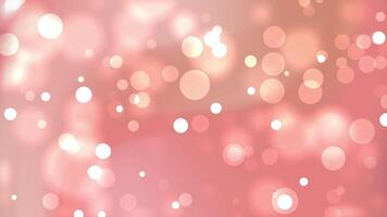 Pink glowing circles on a background suitable for invitations, greeting cards, social media graphics, and abstract design projects. video