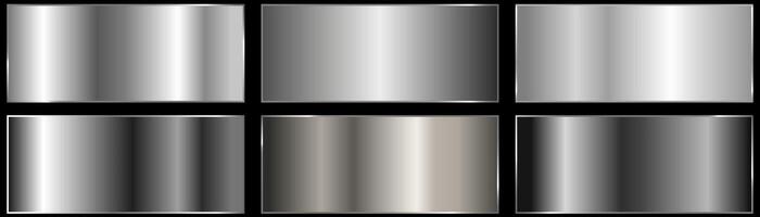 chrome color foil texture background. silver color gradient. golden, copper, brass and metal template. vector