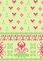 Classic Damask pattern, crafted as a for sophisticated textile designs vector