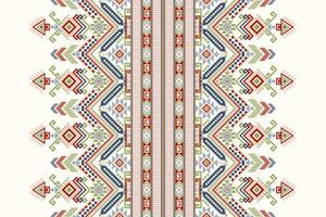 Geometric abstract pattern on white background vector