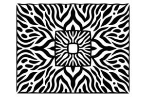 Zebra Print Pattern Design vector