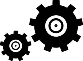 System icon solid and outline vector